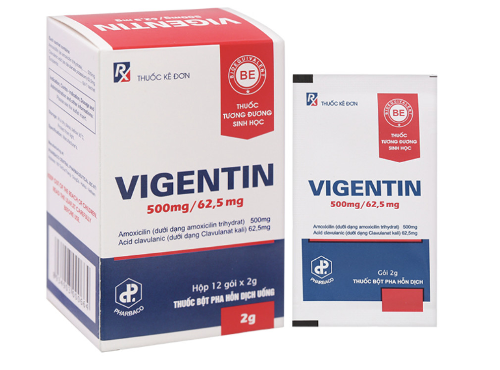 Vigentin 500mg/62,5mg 